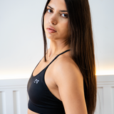 JET BLACK KYRA CROP