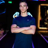 NAVY COMPRESSIVE TEE