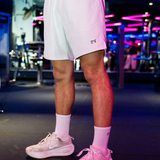 WHITE ELITE PERFORMANCE SHORTS