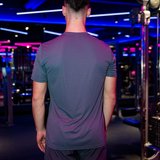 CHARCOAL COMPRESSIVE TEE