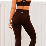 CHOCOLATE SEAMLESS SCRUNCH LEGGINGS