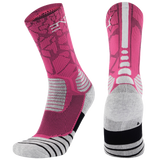 3PK PATTERNED ENTITLED SOCKS - Fairy Floss