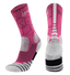 3PK PATTERNED ENTITLED SOCKS - Tradie Pink/White