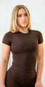CHOCOLATE SCULPT TEE