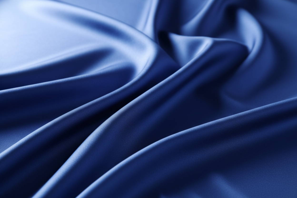 a blue elegant fabric 