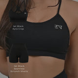 JET BLACK SEAMLESS SET