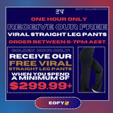 🎁 OFFER 03🔐: SPEND $299.99+ & RECEIVE A PAIR OF VIRAL STRAIGHT LEG PANTS ✨ (100% off)