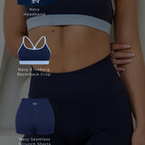 SEAMLESS SET - NAVY/ICEBERG