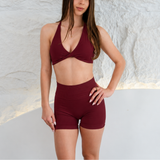 SEAMLESS SET - BURGUNDY.